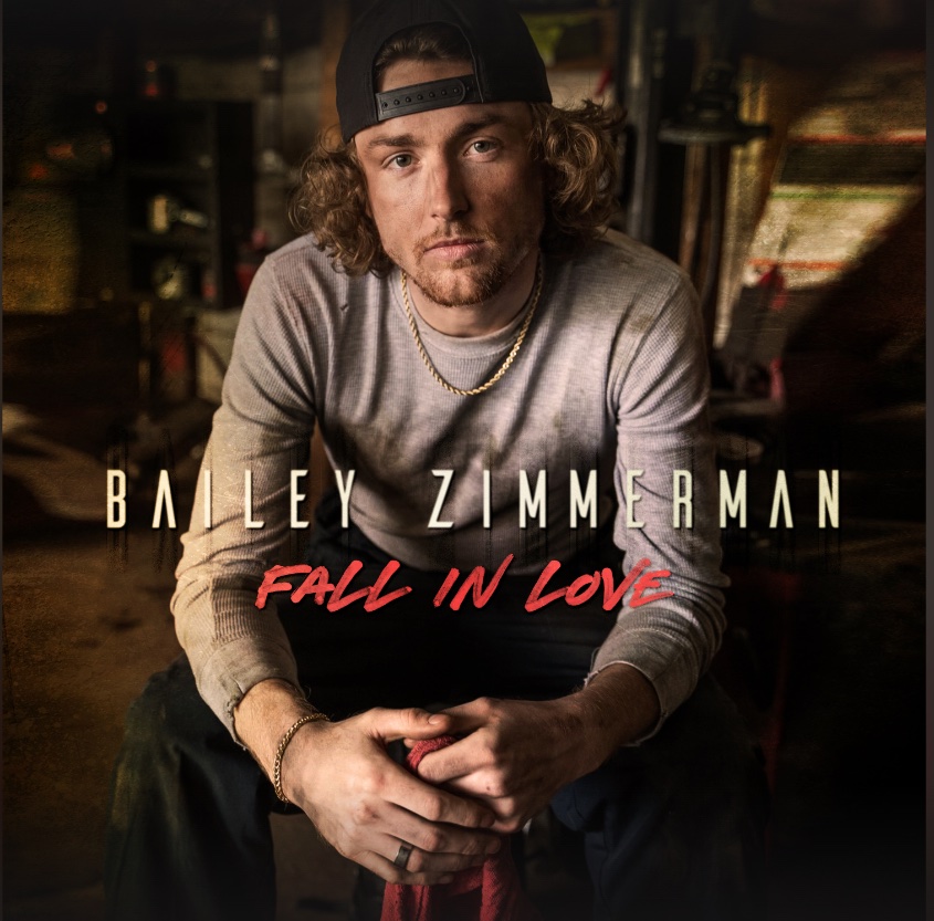 BAILEY ZIMMERMAN’S PLATINUM HIT “FALL IN LOVE” BECOMES FASTEST DEBUT SINGLE TO REACH NO. 1 AT COUNTRY RADIO SINCE 2015